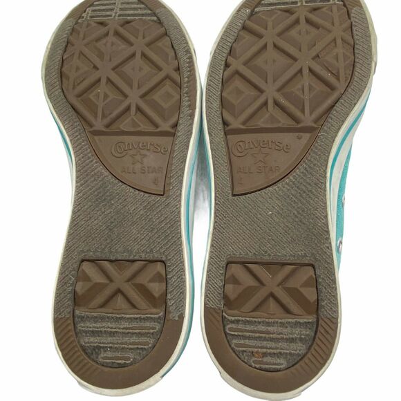 Converse Sneaker Shoes Women All Star Chuck Taylor 142453F Turquoise Sz W 6 M 4 - Picture 5 of 8